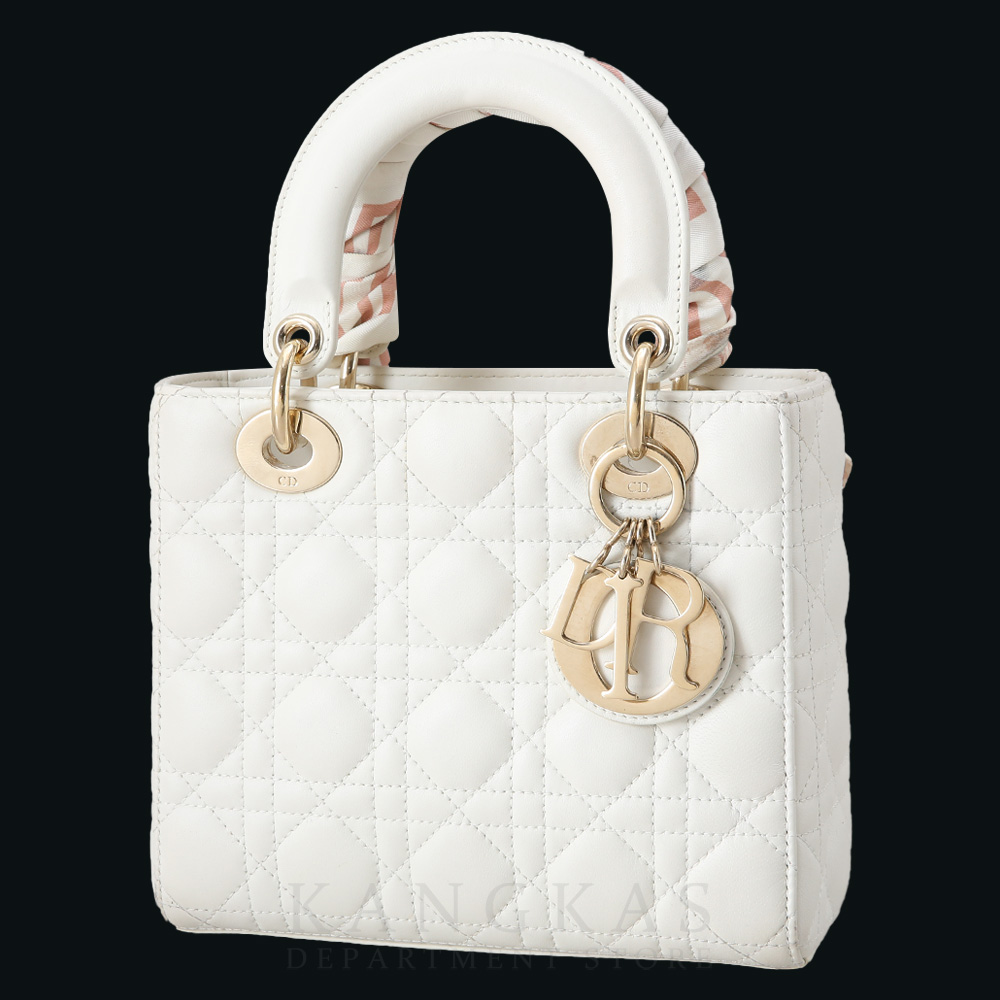CHRISTIAN DIOR(USED)크리스찬디올 레이디디올 스몰 백 & 트윌리